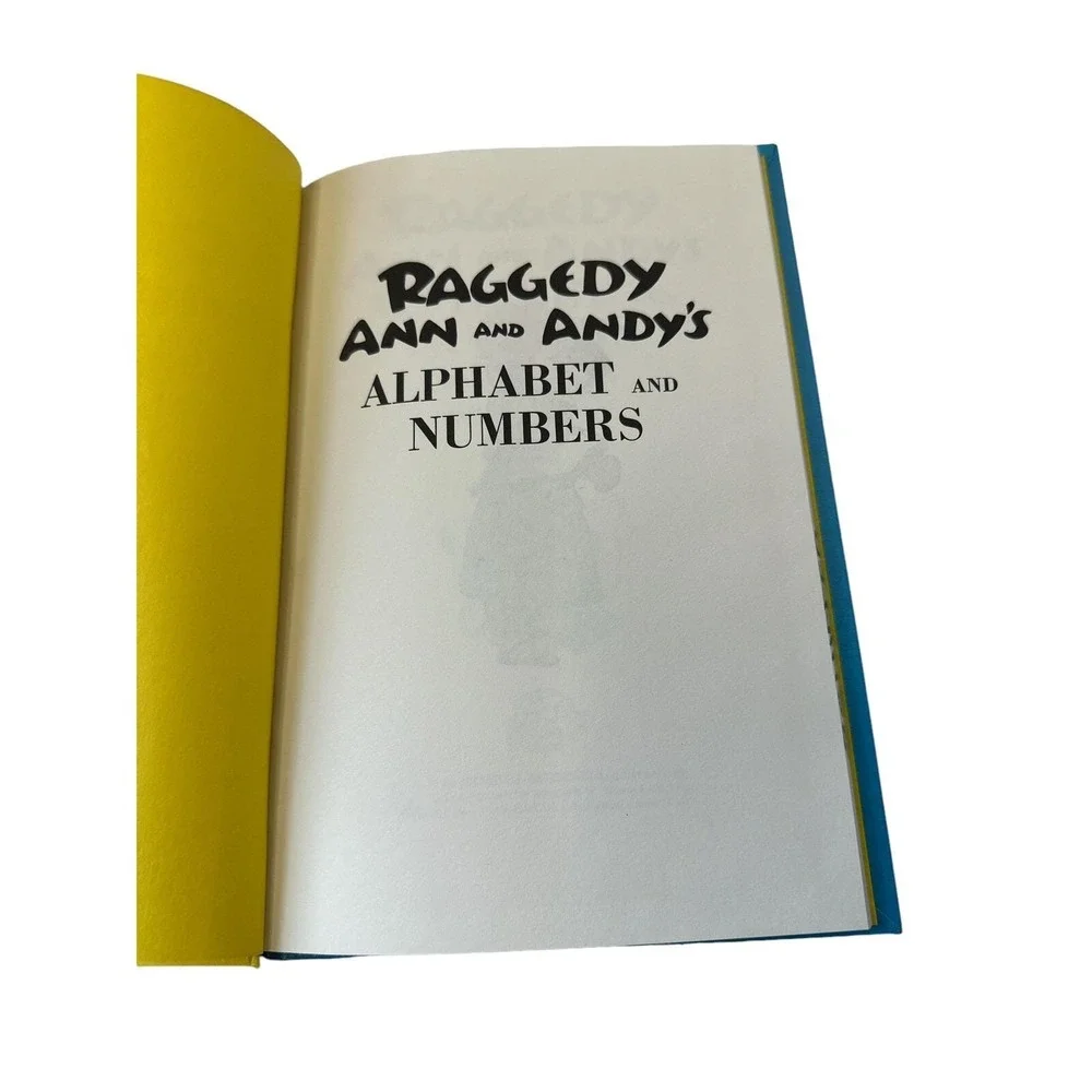 Raggedy Ann And Andy's Alphabet And Numbers By Johnny Gruelle Vintage 1972
